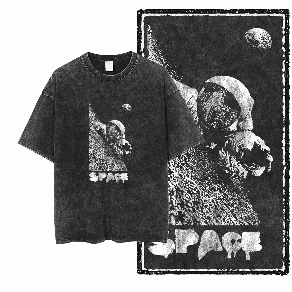 Astro Space Acid Wash Tee