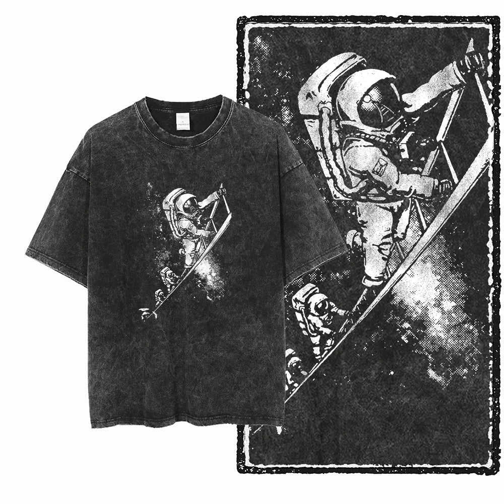 Astro Space Acid Wash Tee