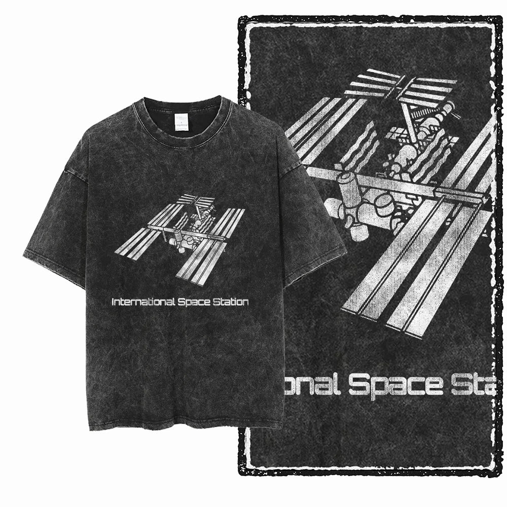 Astro Space Acid Wash Tee