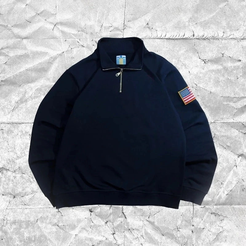 Retro Quarterzip Pullover