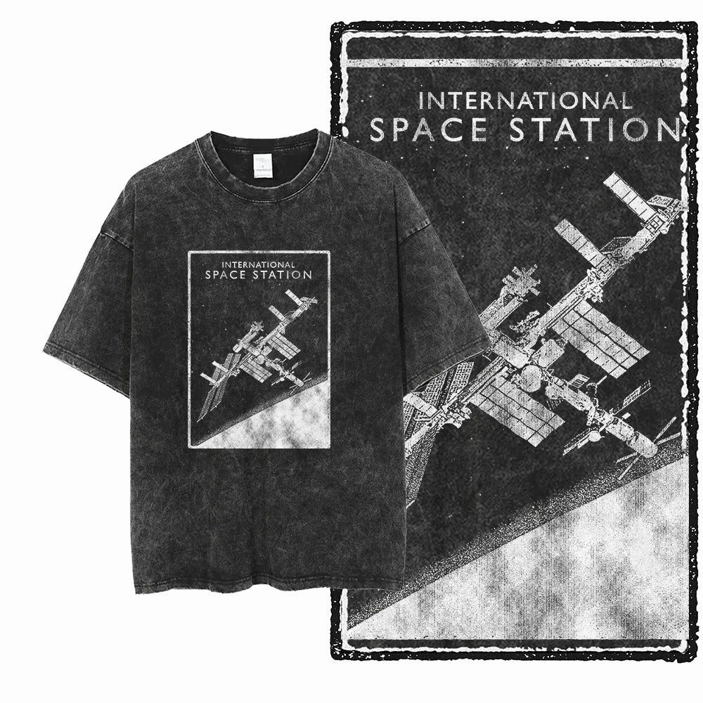 Astro Space Acid Wash Tee