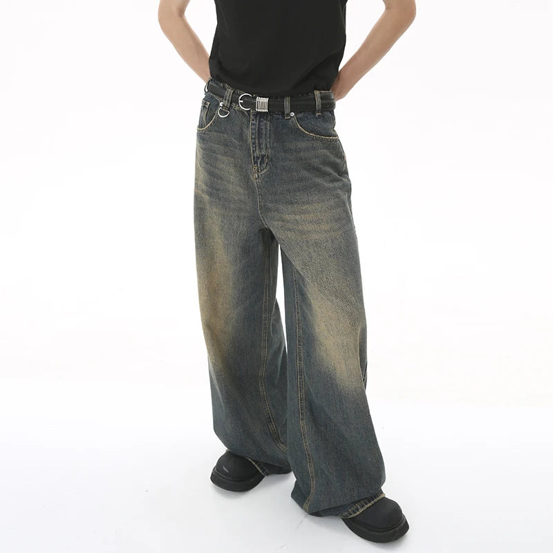 Y2K Acid Wash Baggy Jeans