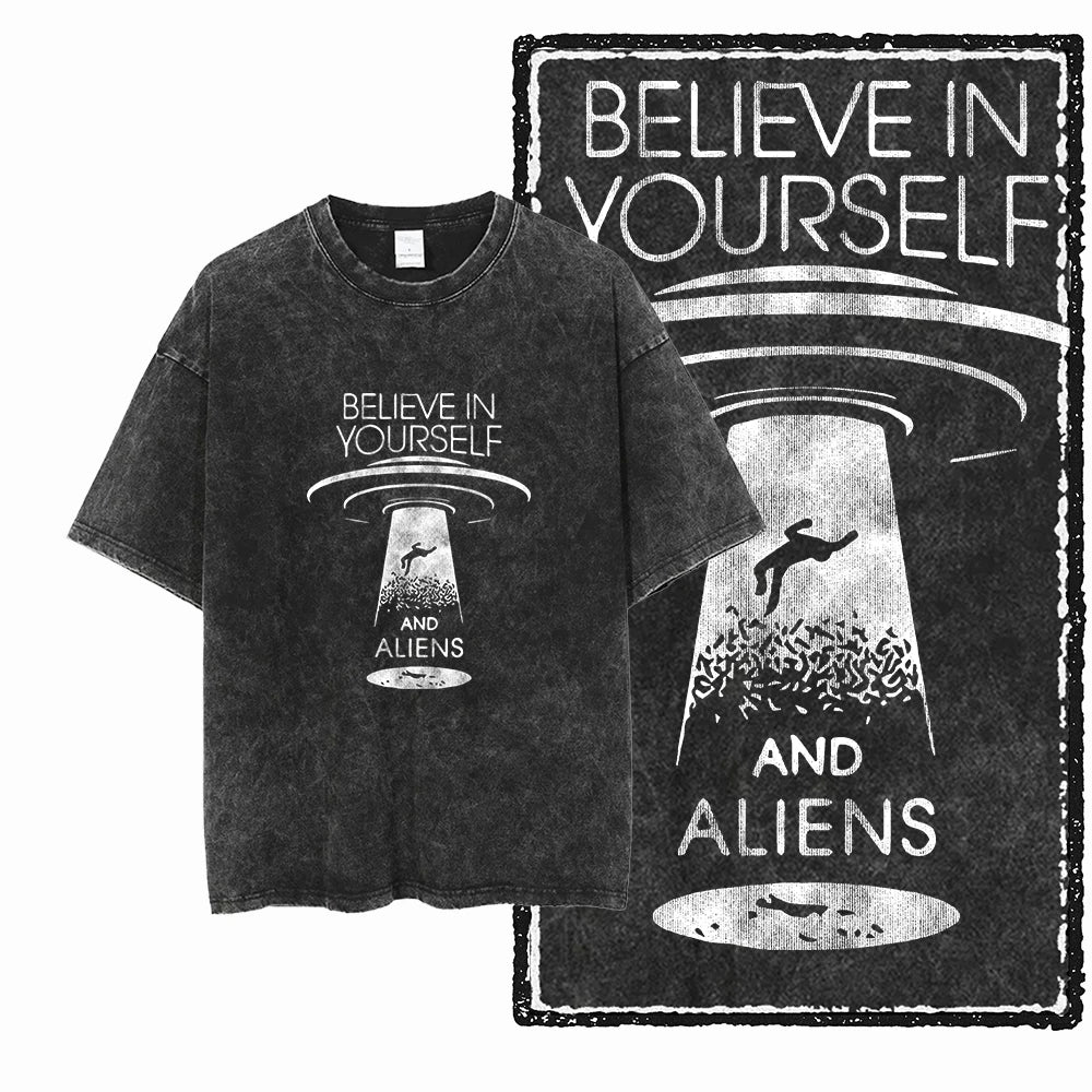 Astro Space Acid Wash Tee