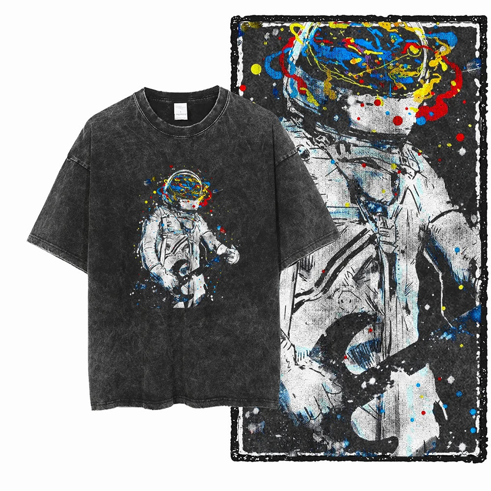 Astro Space Acid Wash Tee