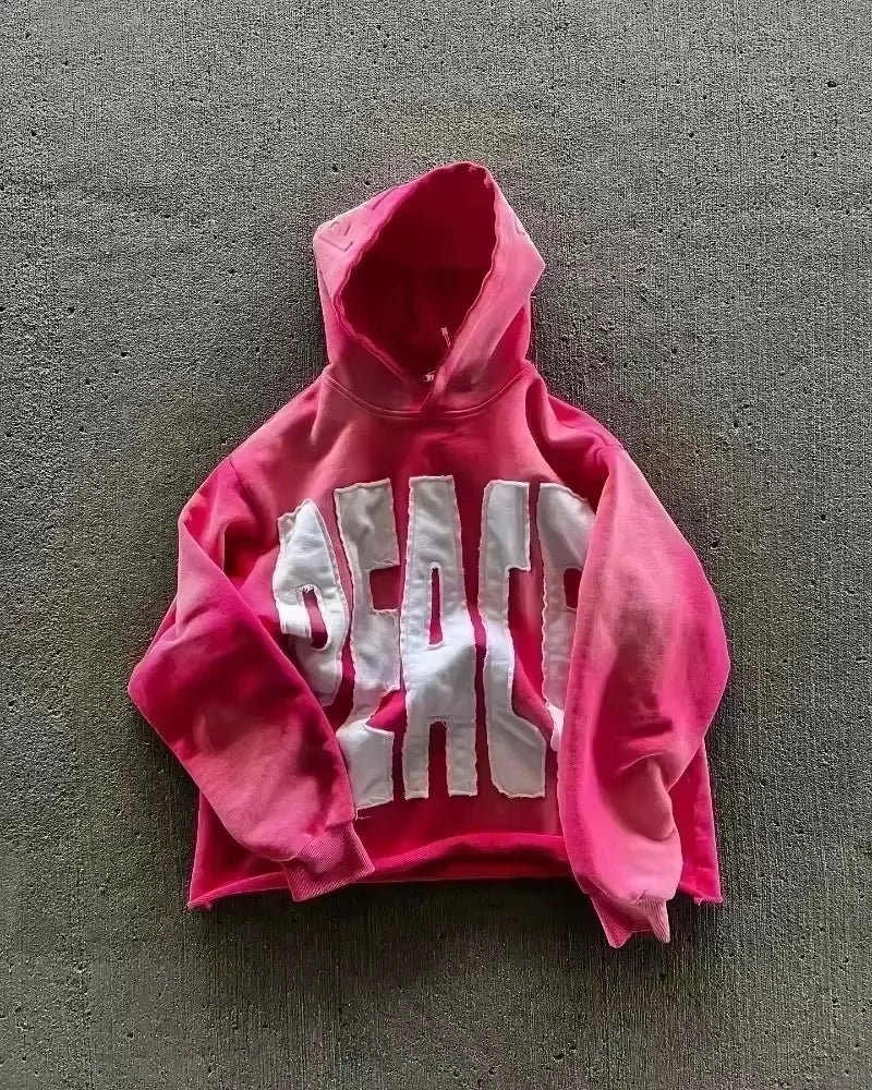 Gothic Wing Zip Hoodie