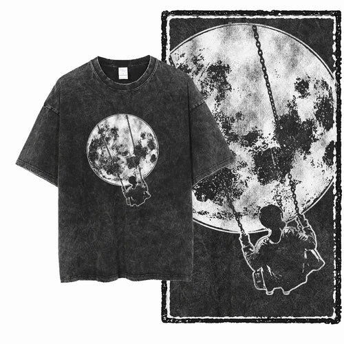 Astro Space Acid Wash Tee