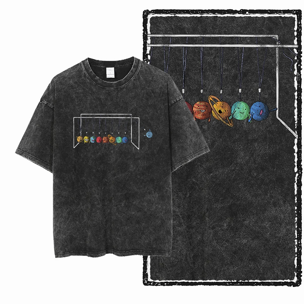 Astro Space Acid Wash Tee