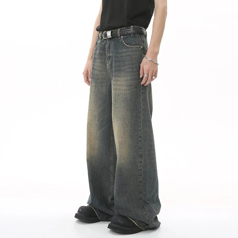 Y2K Acid Wash Baggy Jeans