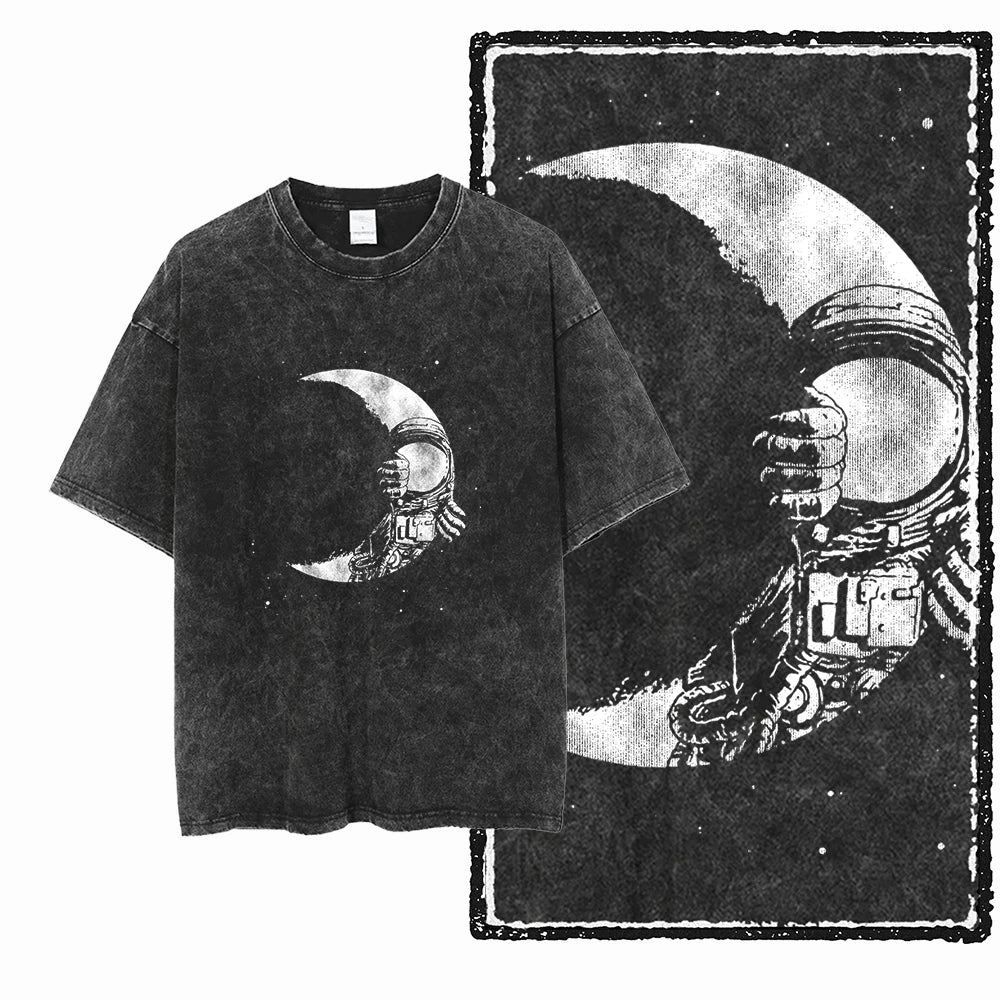 Astro Space Acid Wash Tee