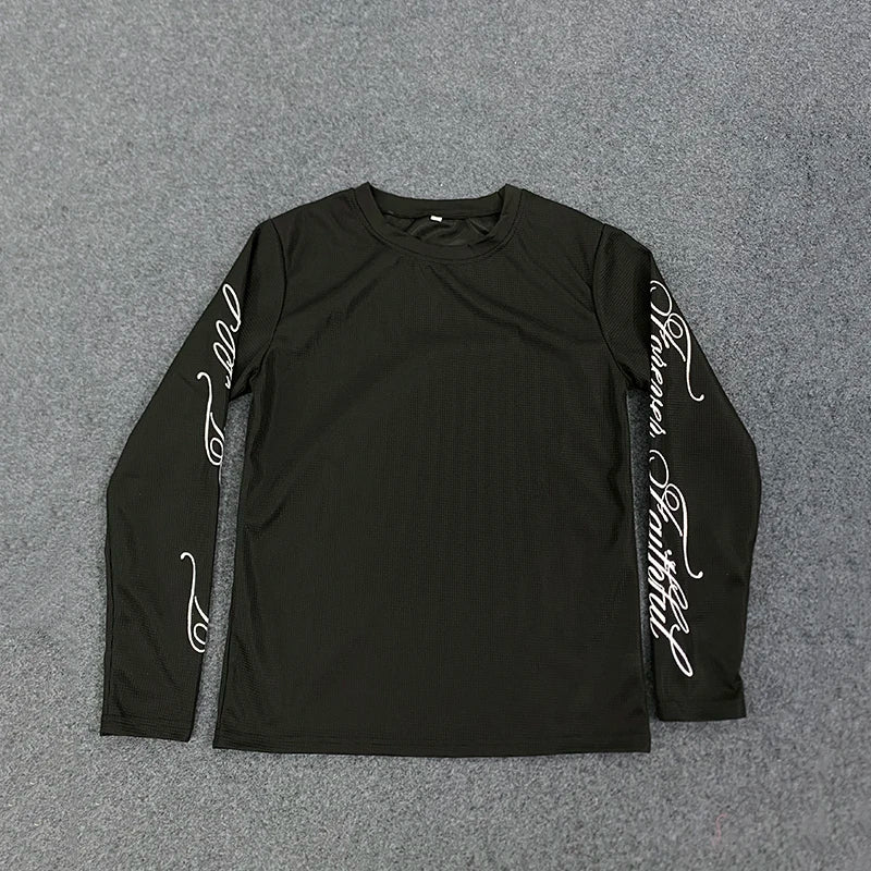 Retro Script Long Sleeve
