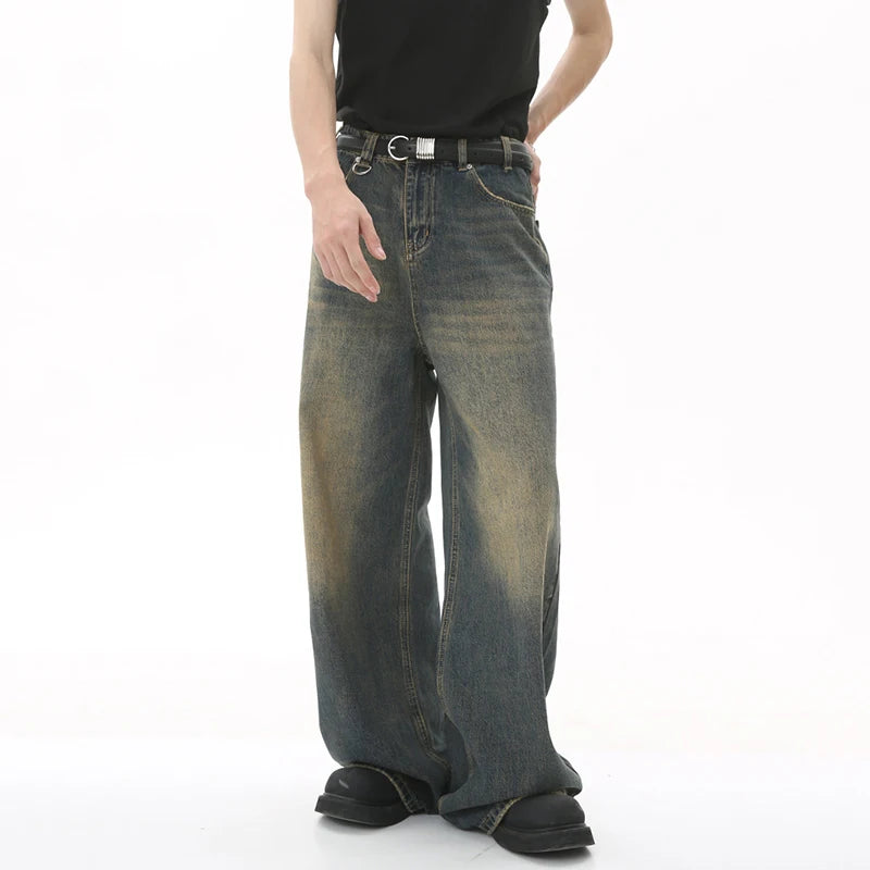 Y2K Acid Wash Baggy Jeans